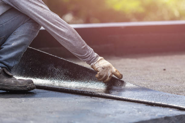 Professional Exterior Waterproofing technician working in East Rutherford, NJ